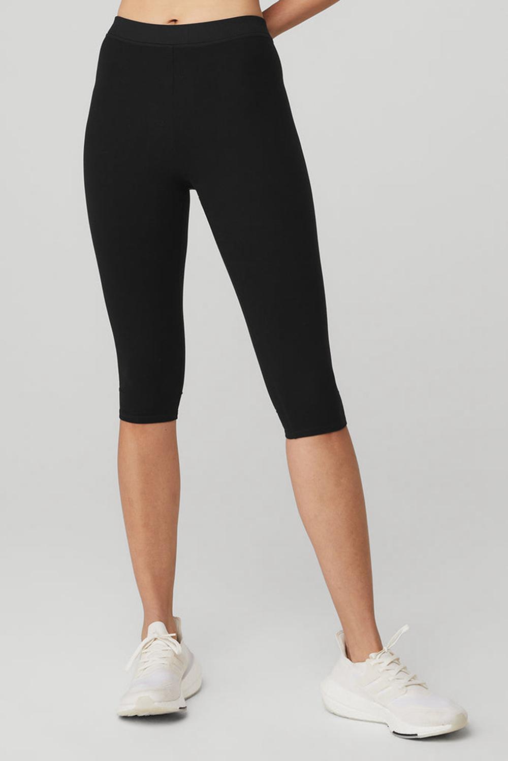 Leggins Alo Yoga Alosoft High-Waist Iconic 90\'sri Mujer Negras | España  TSVK-46702