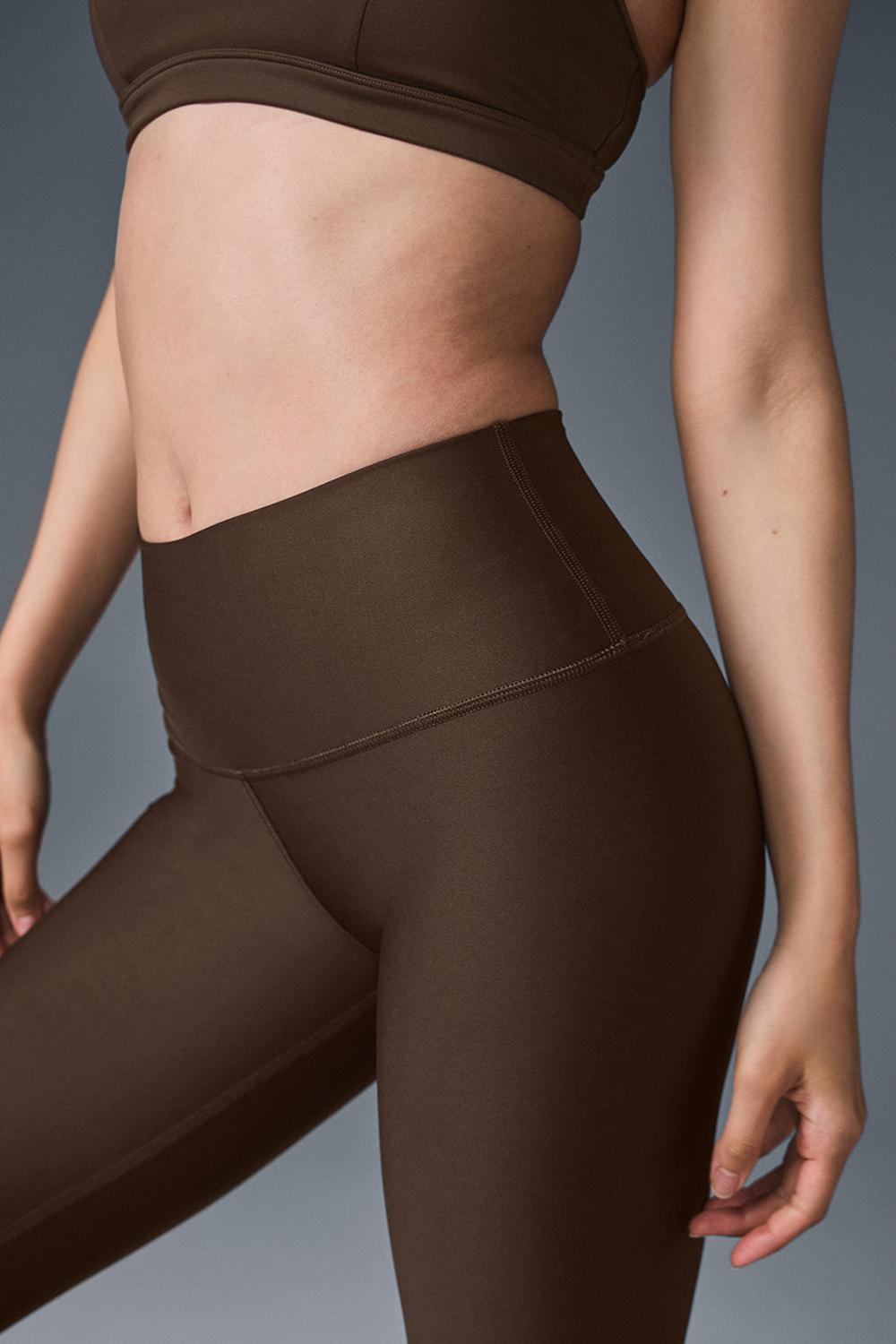 Leggins Alo Yoga High-Waist Airlift Mujer Espresso | España  YAHW-91058