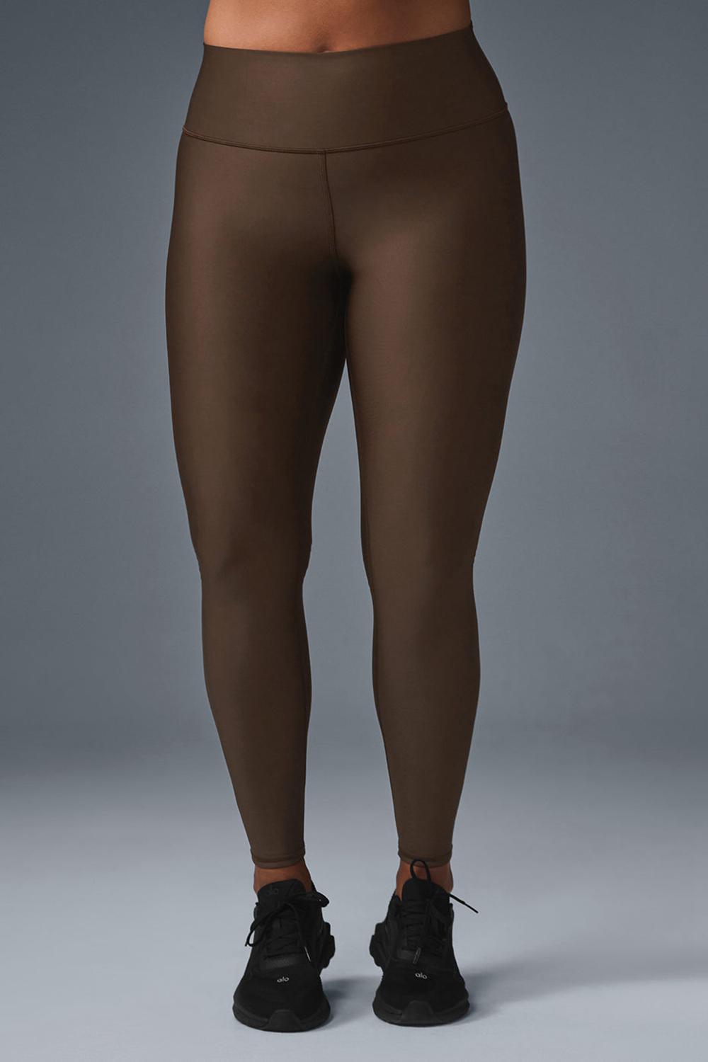 Leggins Alo Yoga High-Waist Airlift Mujer Espresso | España  YAHW-91058