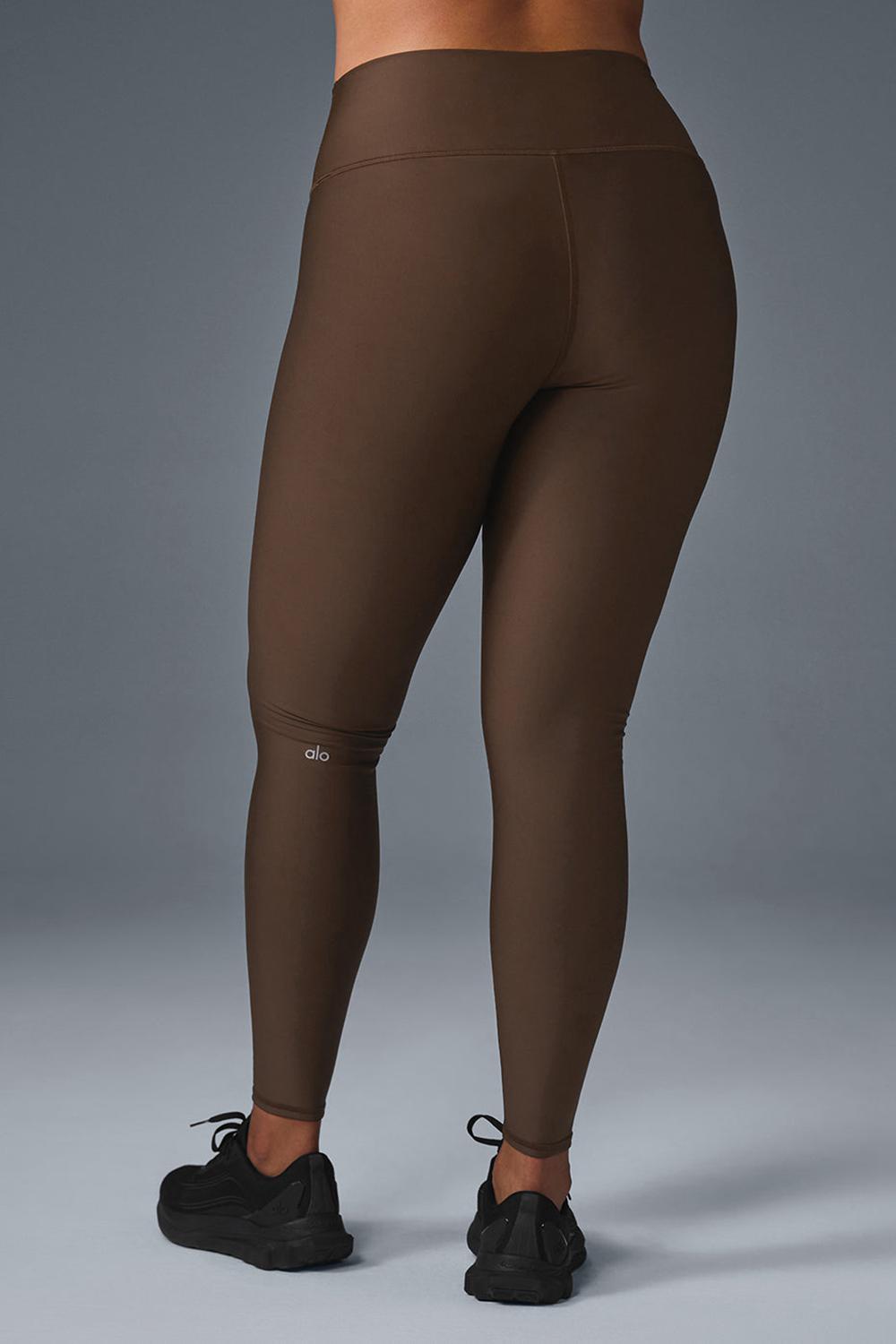 Leggins Alo Yoga High-Waist Airlift Mujer Espresso | España  YAHW-91058