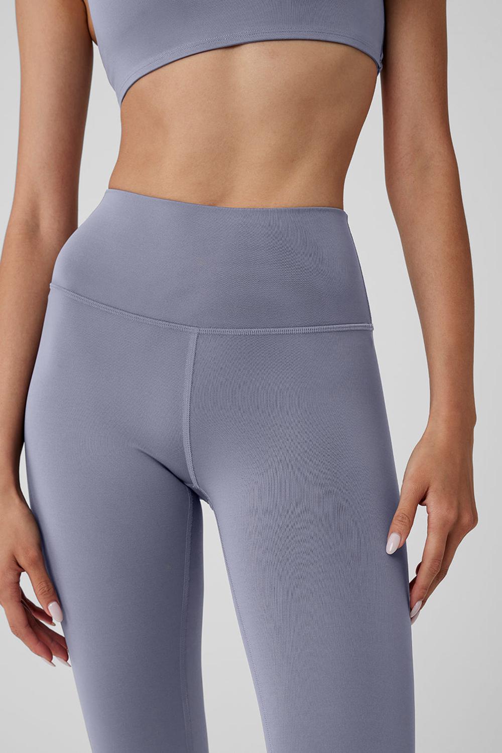 Leggins Alo Yoga High-Waist Airlift Mujer Fog | España  YOPX-76825