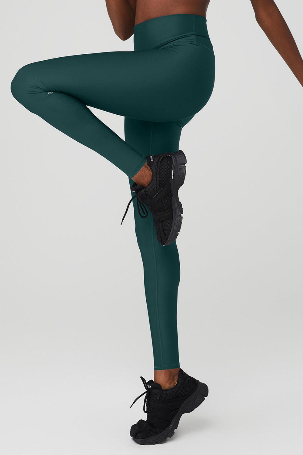 Leggins Alo Yoga High-Waist Airlift Mujer Verde | España  RJVG-38609