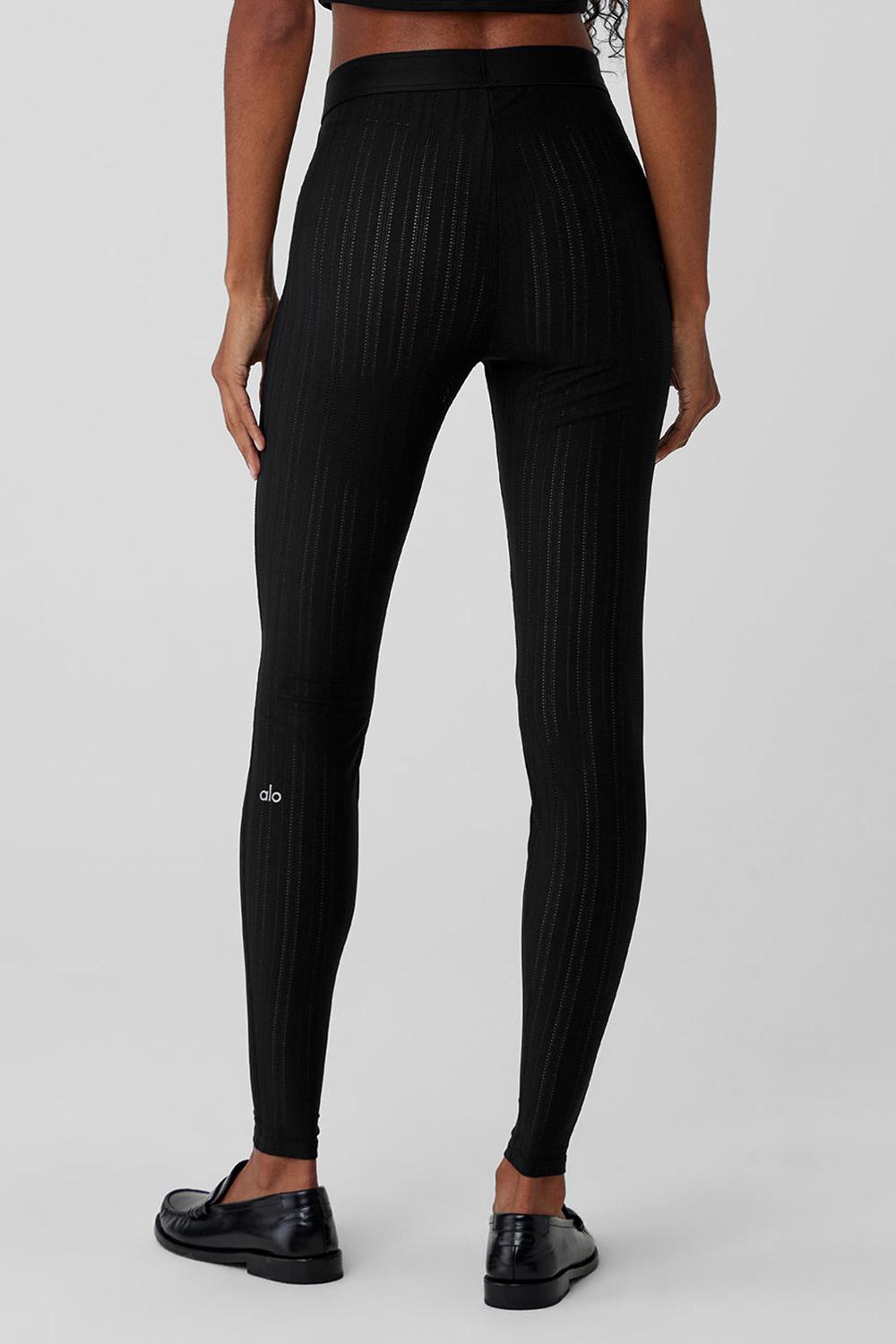 Leggins Alo Yoga High-Waist Euphoria Mujer Negras | España  NQYM-96403