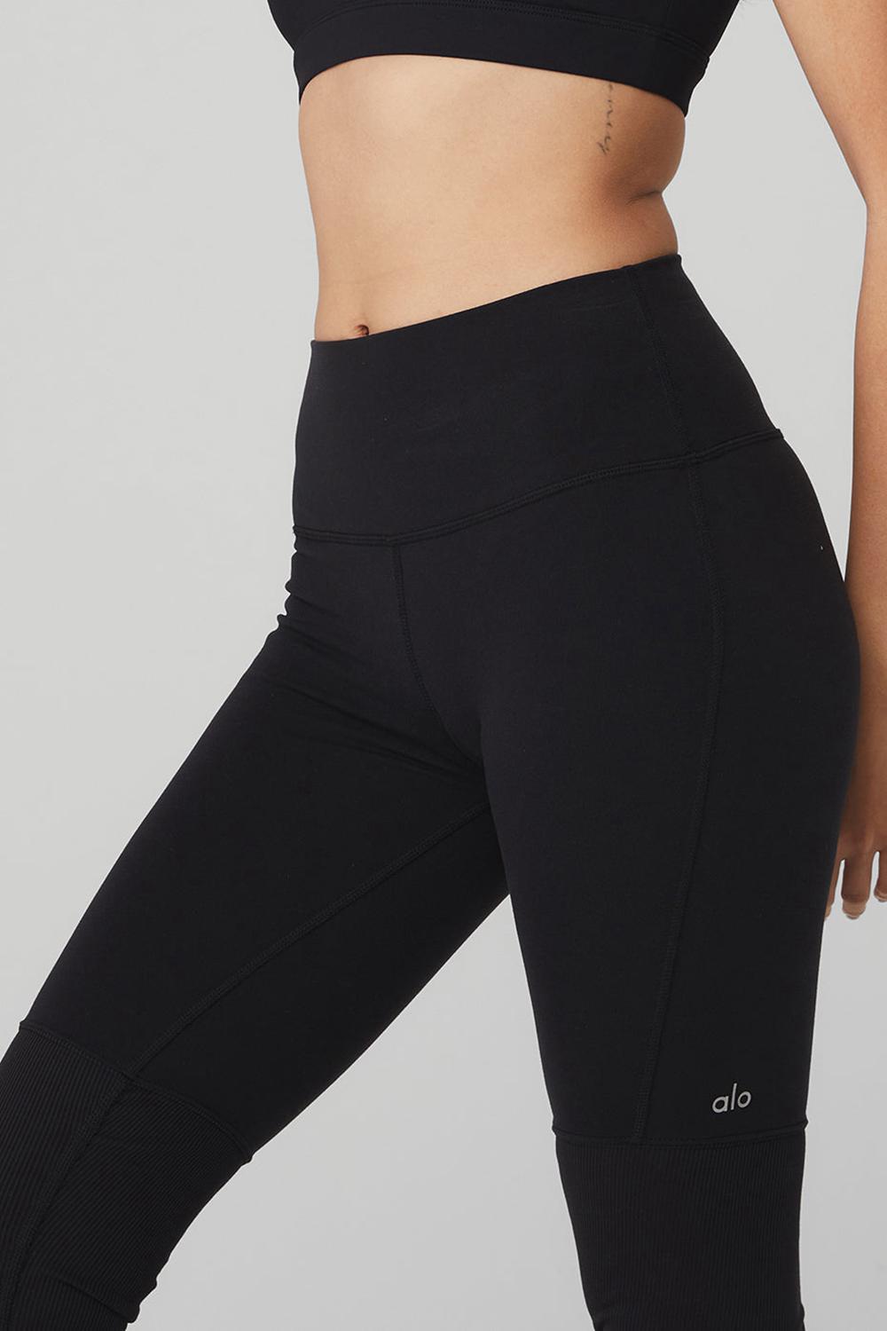 Leggins Alo Yoga High-Waist Goddesss Mujer Negras Negras | España  VBMP-68405