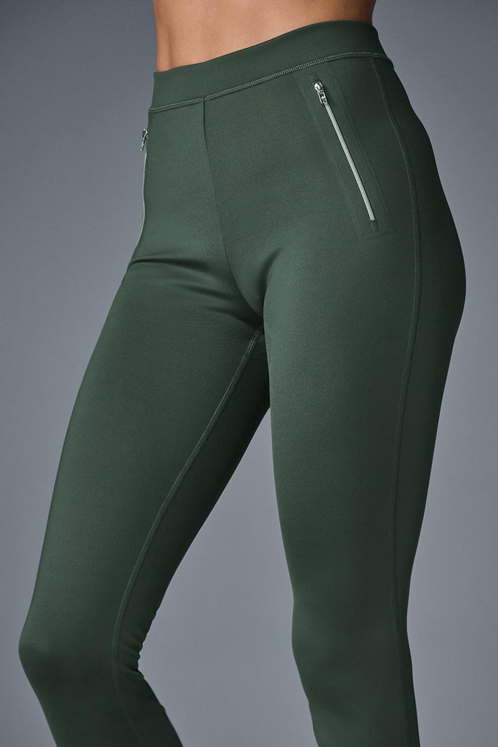 Leggins Alo Yoga High-Waist Thrill Seeker Mujer Verde Menta | España  EYZO-37510