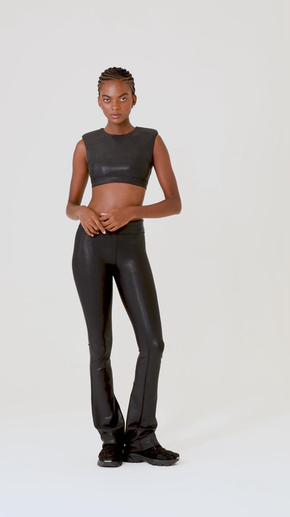 Leggins Alo Yoga Super Shine Low-Rise Bootcut Mujer Verde | España  EMUO-47085