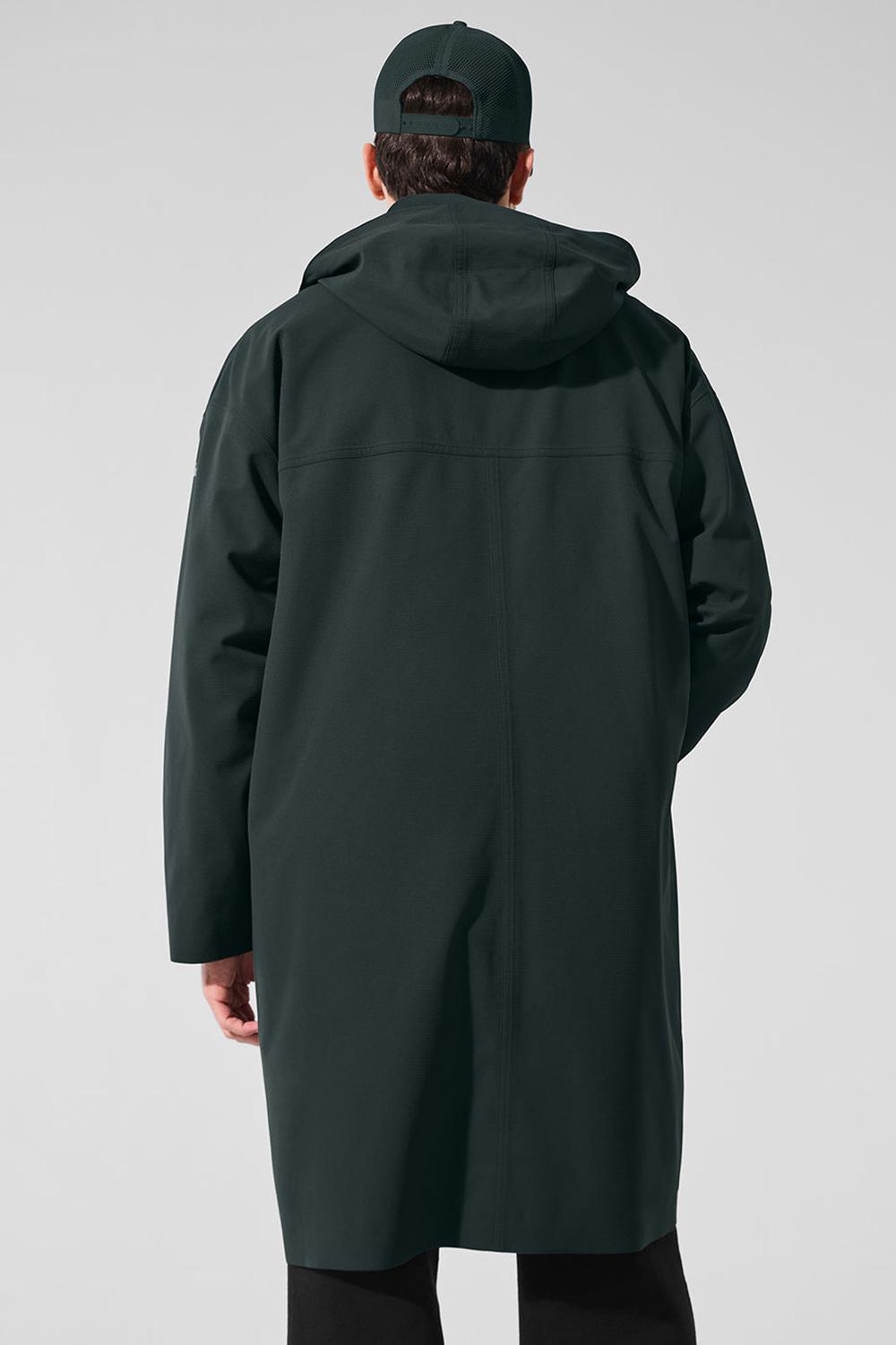 Long Coat Alo Yoga Rain Or Shine Hombre Verde | España  NVZC-73154