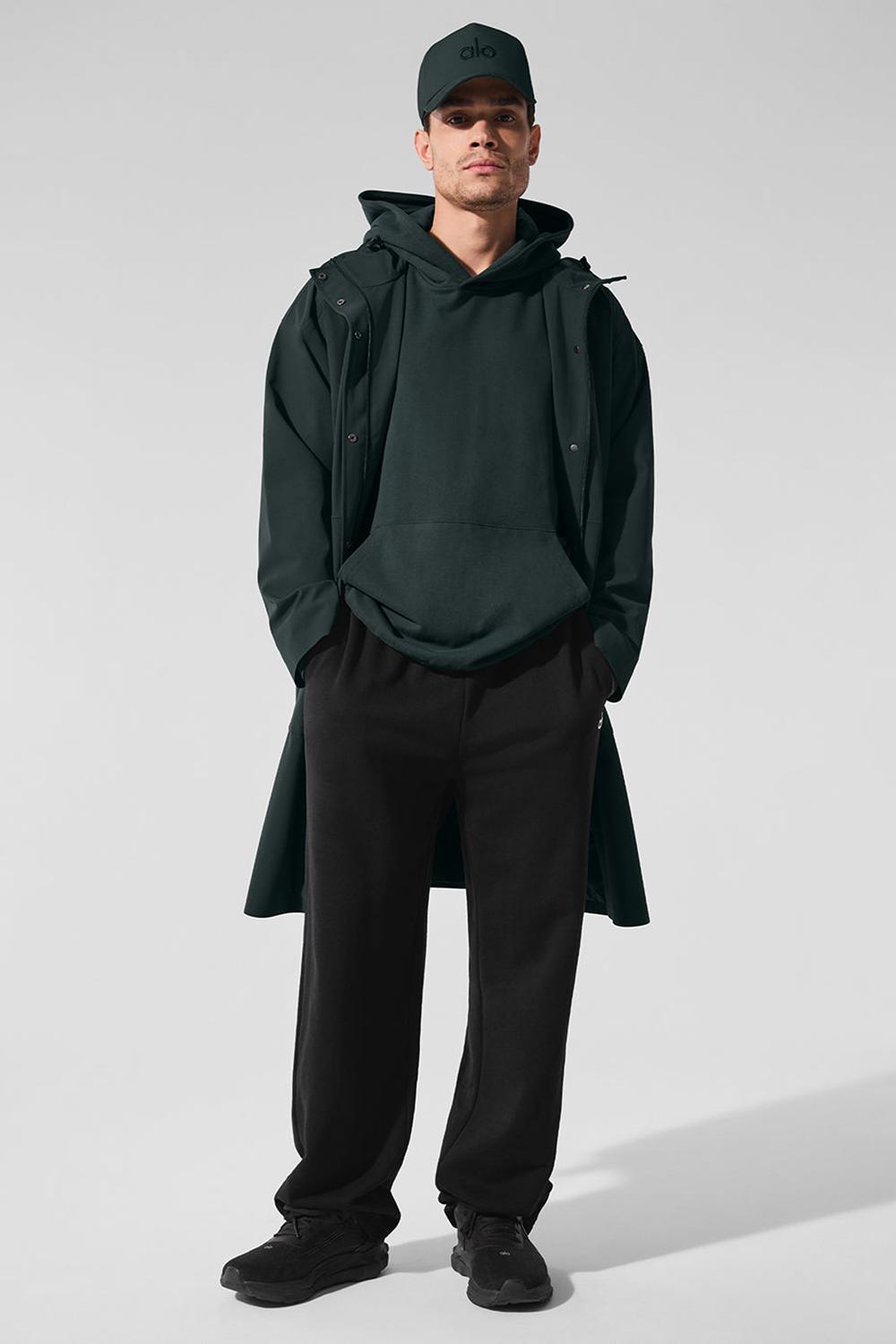 Long Coat Alo Yoga Rain Or Shine Hombre Verde | España  NVZC-73154