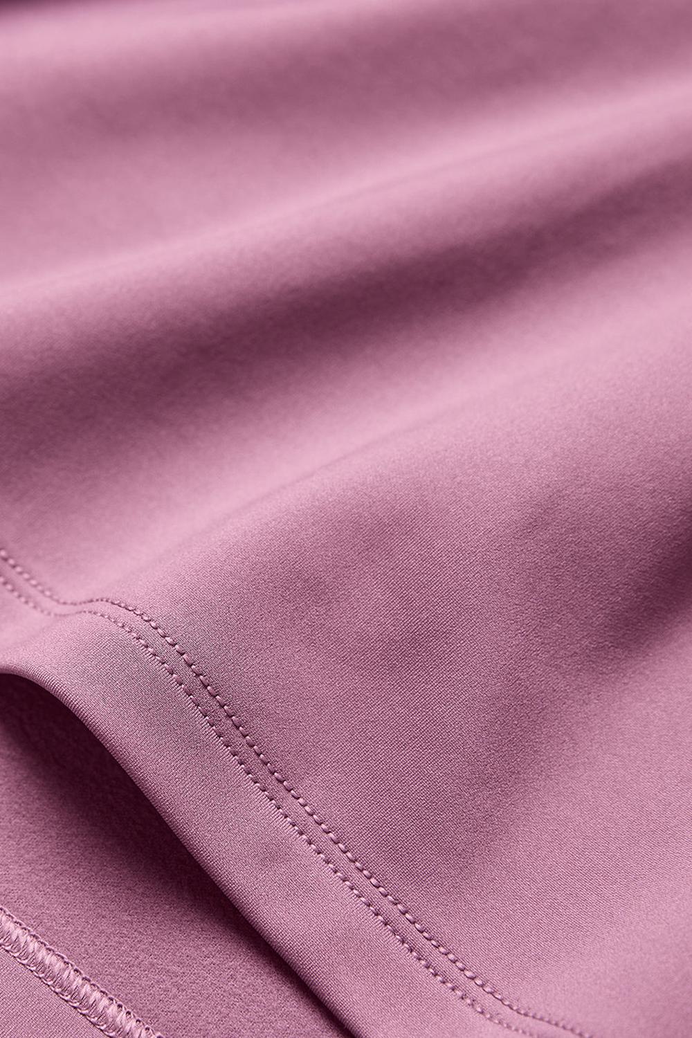 Manga Larga Alo Yoga Airlift Winter Warm 1/4 Zip Mujer Soft Mulberry | España  DVPL-01379