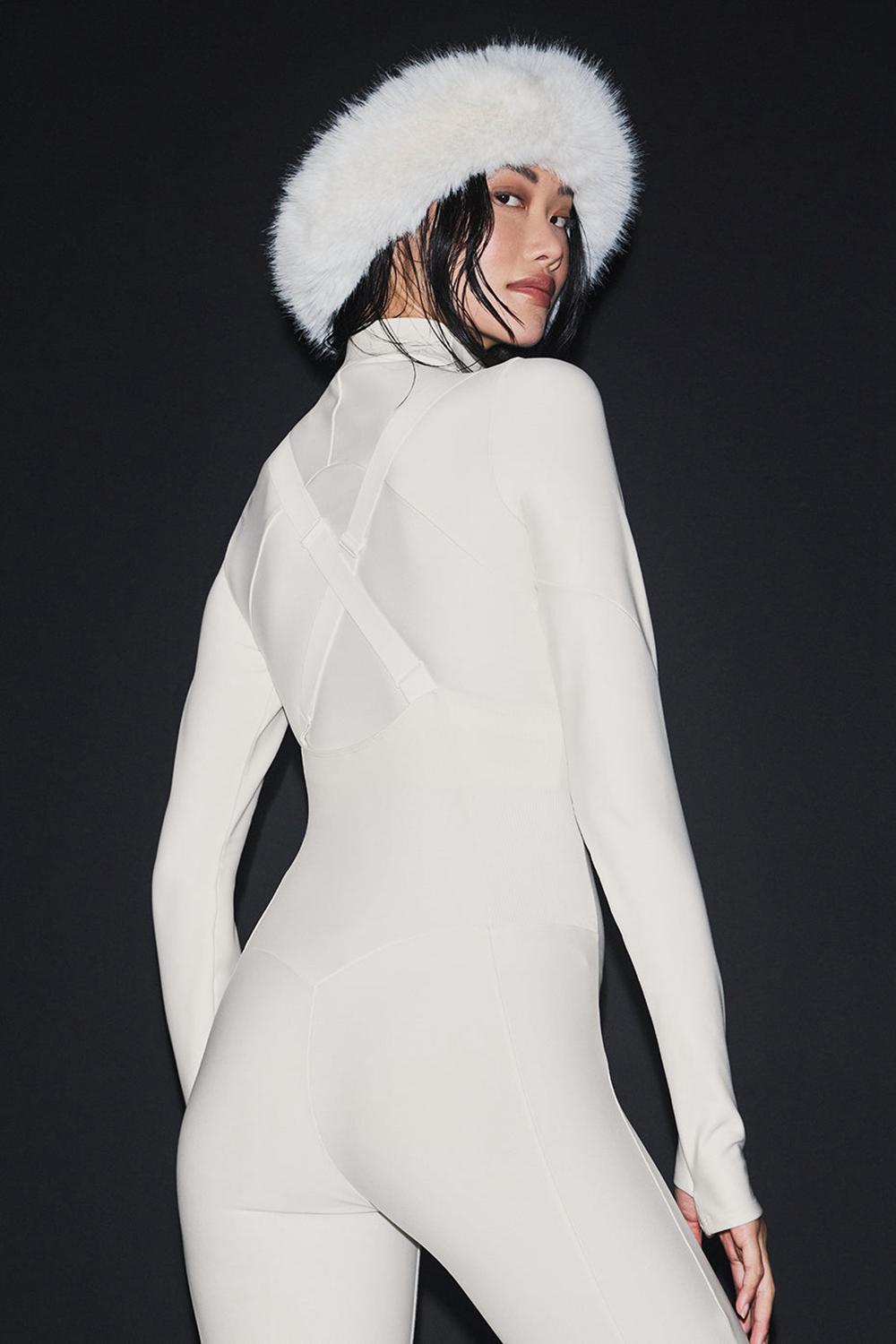 Manga Larga Alo Yoga Airlift Winter Warm Ski Time Mujer Ivory | España  TRGC-80924