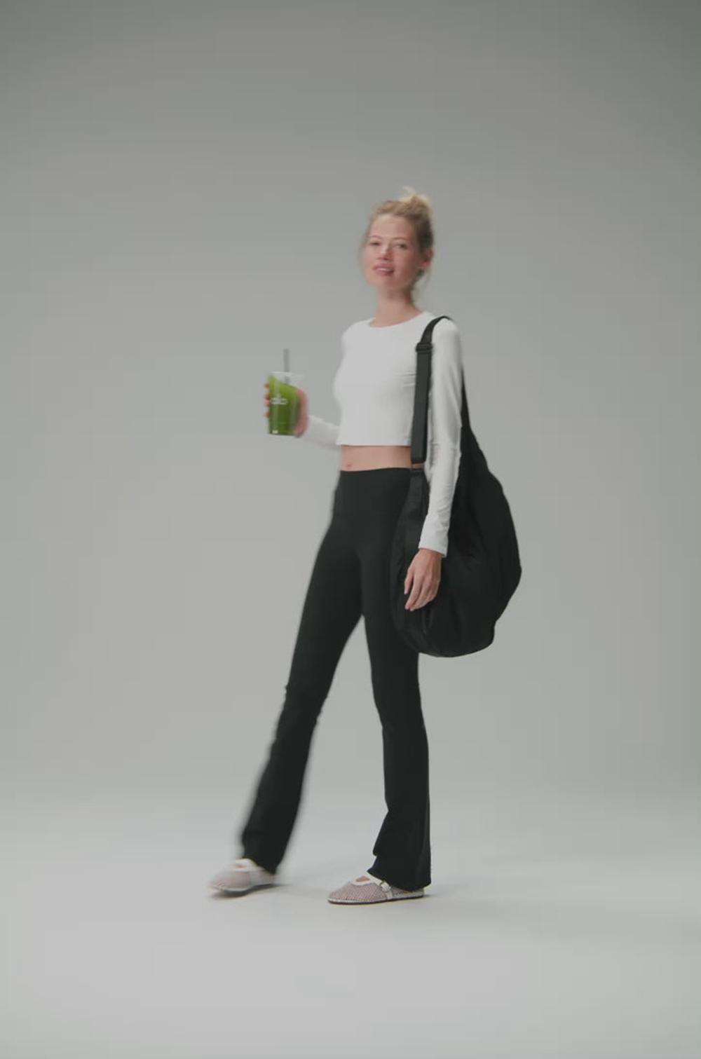 Manga Larga Alo Yoga Alosoft Crop Finesse Mujer Negras | España  CAZU-47362