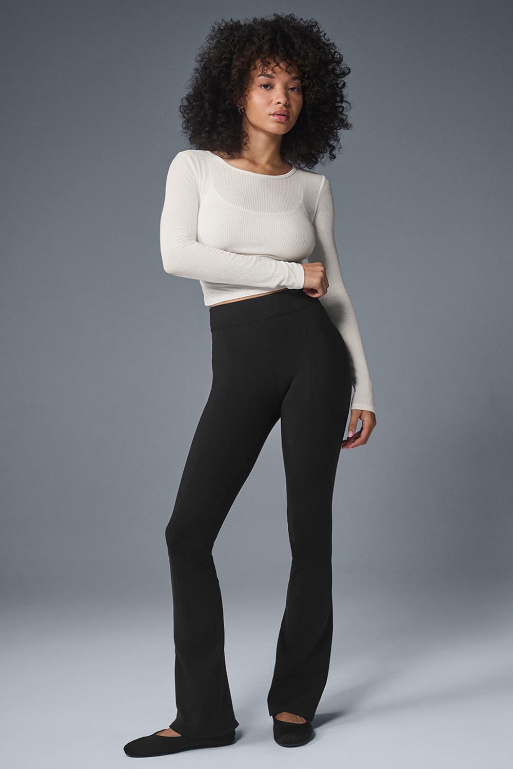 Manga Larga Alo Yoga Gather Mujer Ivory | España  WHXF-28164