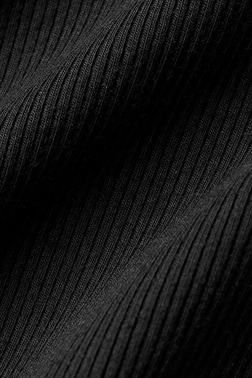 Manga Larga Alo Yoga Ribbed Mesmerize Mujer Negras | España  WOPN-34072
