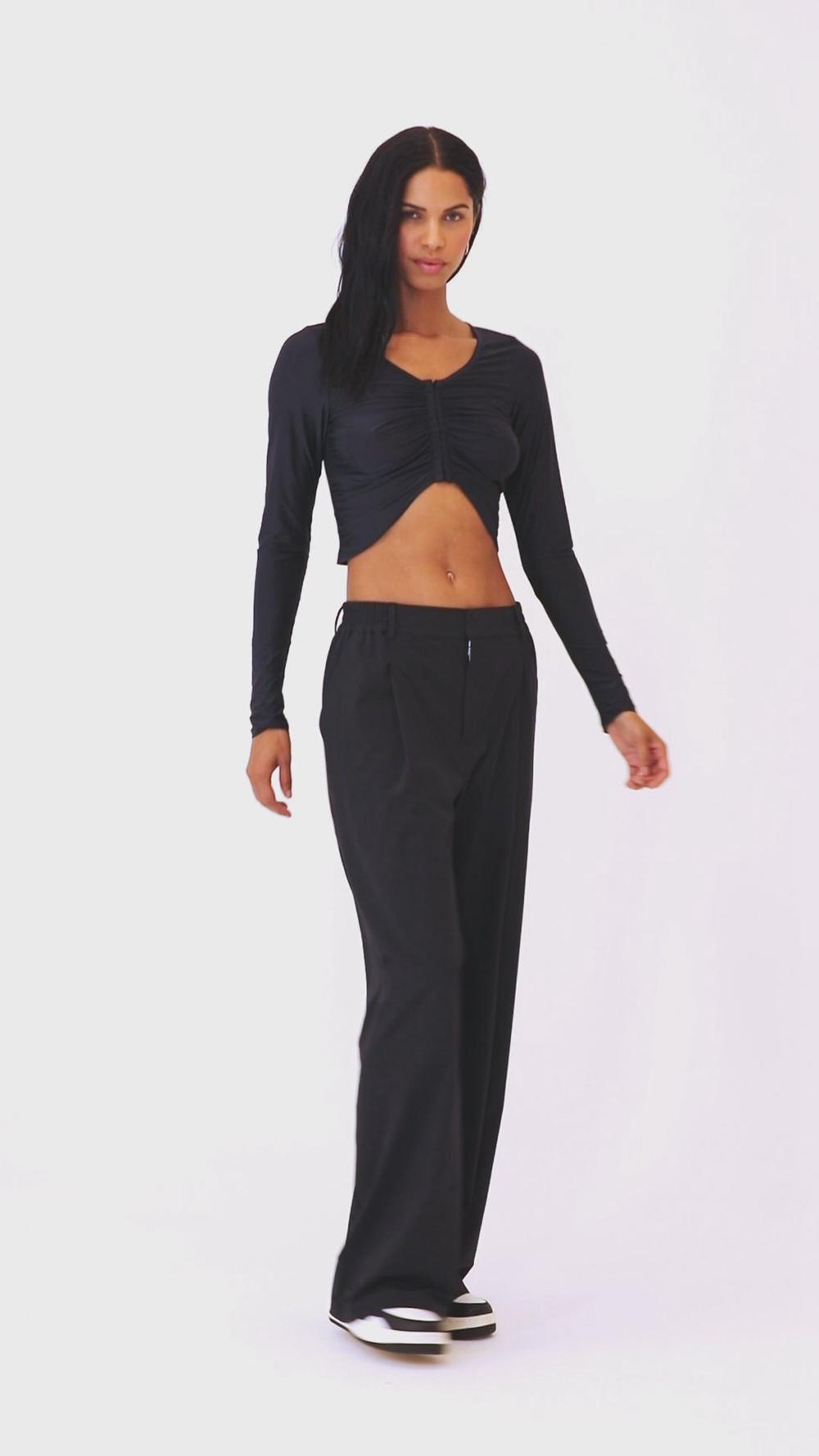 Manga Larga Alo Yoga Standout Mujer Espresso | España  JDLR-37205