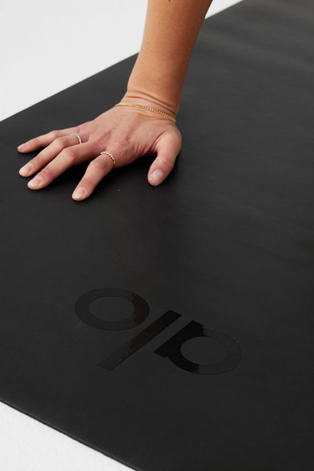 Mats Alo Yoga Long Warrior Hombre Negras | España  DGPJ-68149