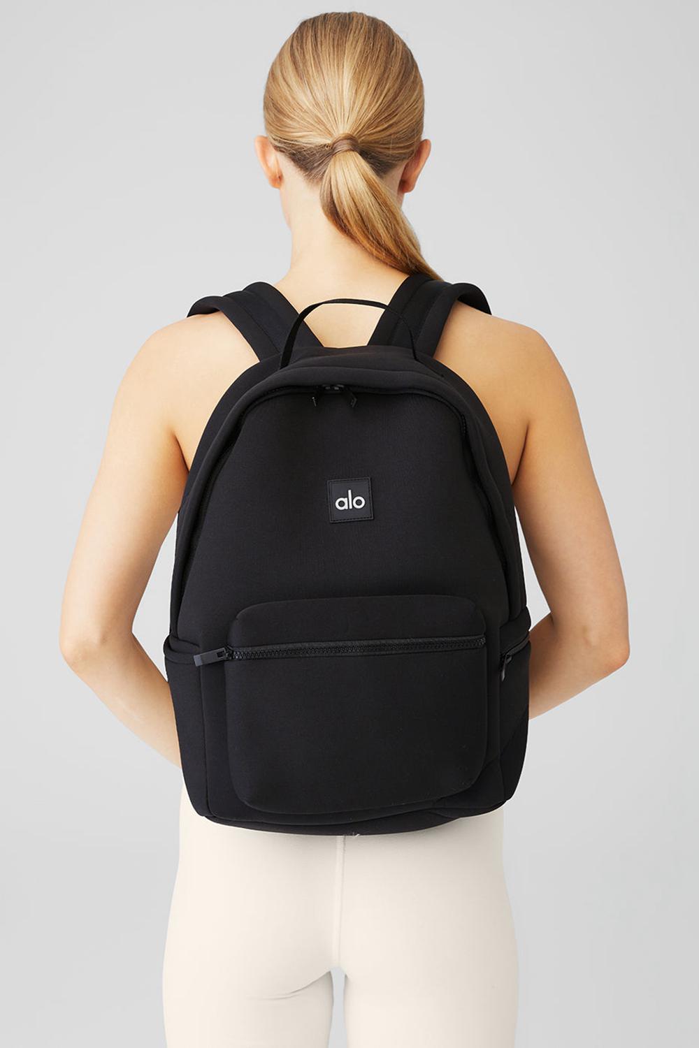 Mochilas Alo Yoga Stow Hombre Negras Plateadas | España  ZKUI-59086
