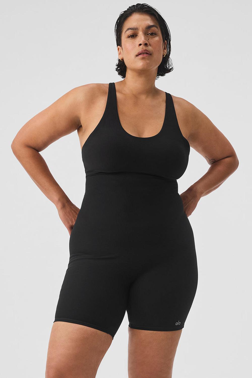 Onesies Alo Yoga Alosoft Center Stage Mujer Negras | España  ZEFM-75613