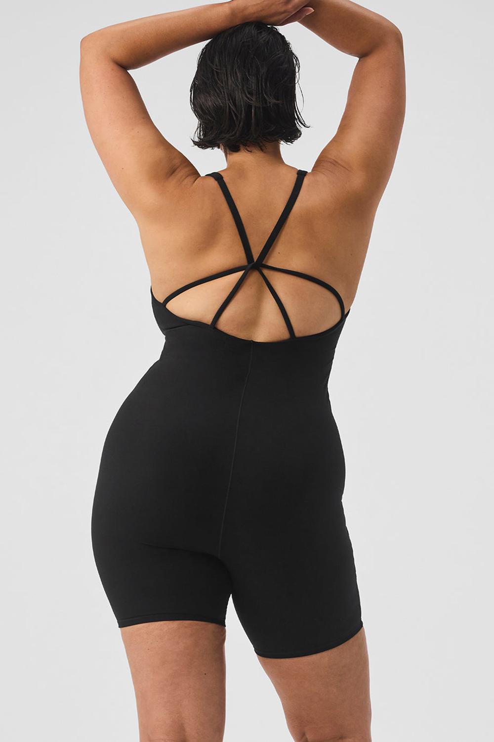 Onesies Alo Yoga Alosoft Center Stage Mujer Negras | España  ZEFM-75613