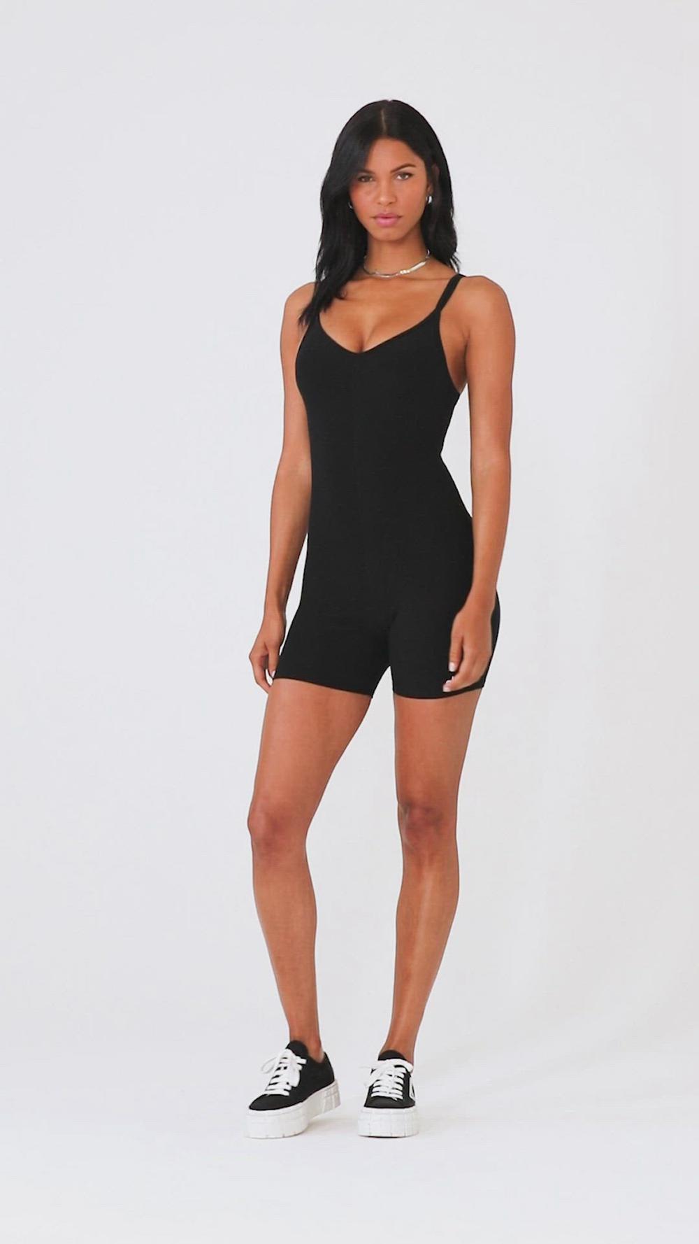 Onesies Alo Yoga Alosoft Suns Out Mujer Negras | España  OERF-76203