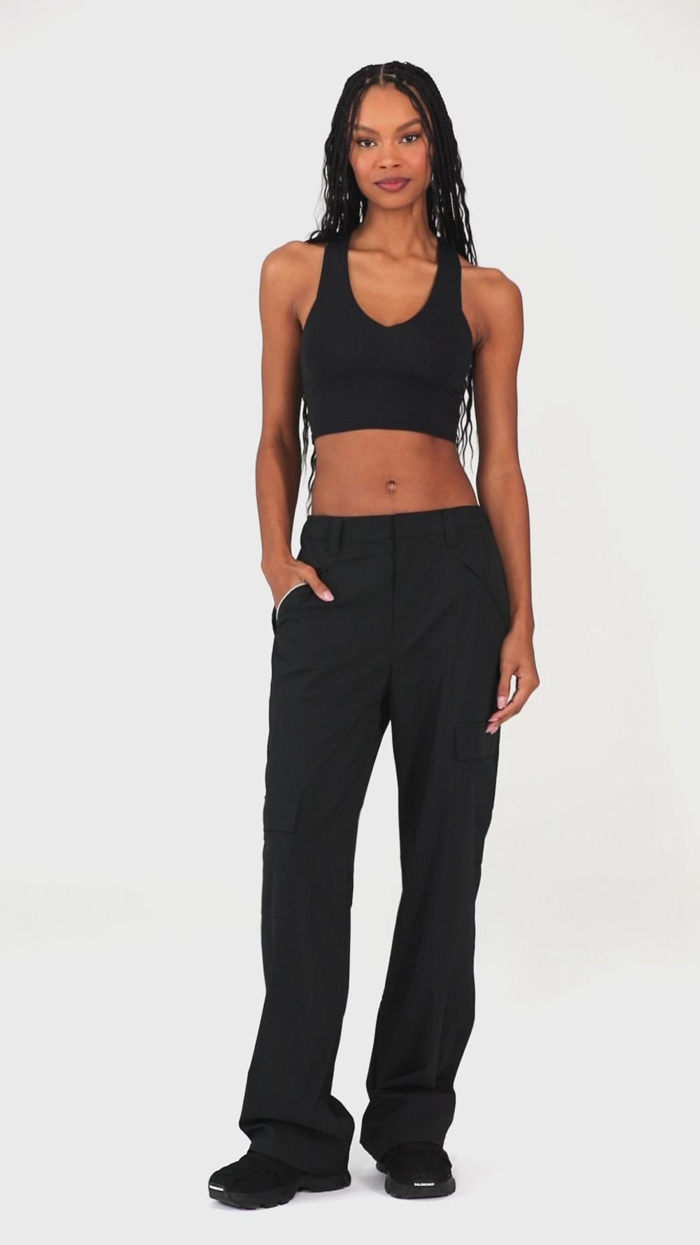 Pantalon Alo Yoga All That Mujer Negras | España  HTRE-58637
