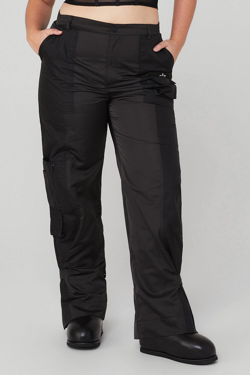 Pantalon Alo Yoga Blaze Mujer Negras | España  LSVA-68125