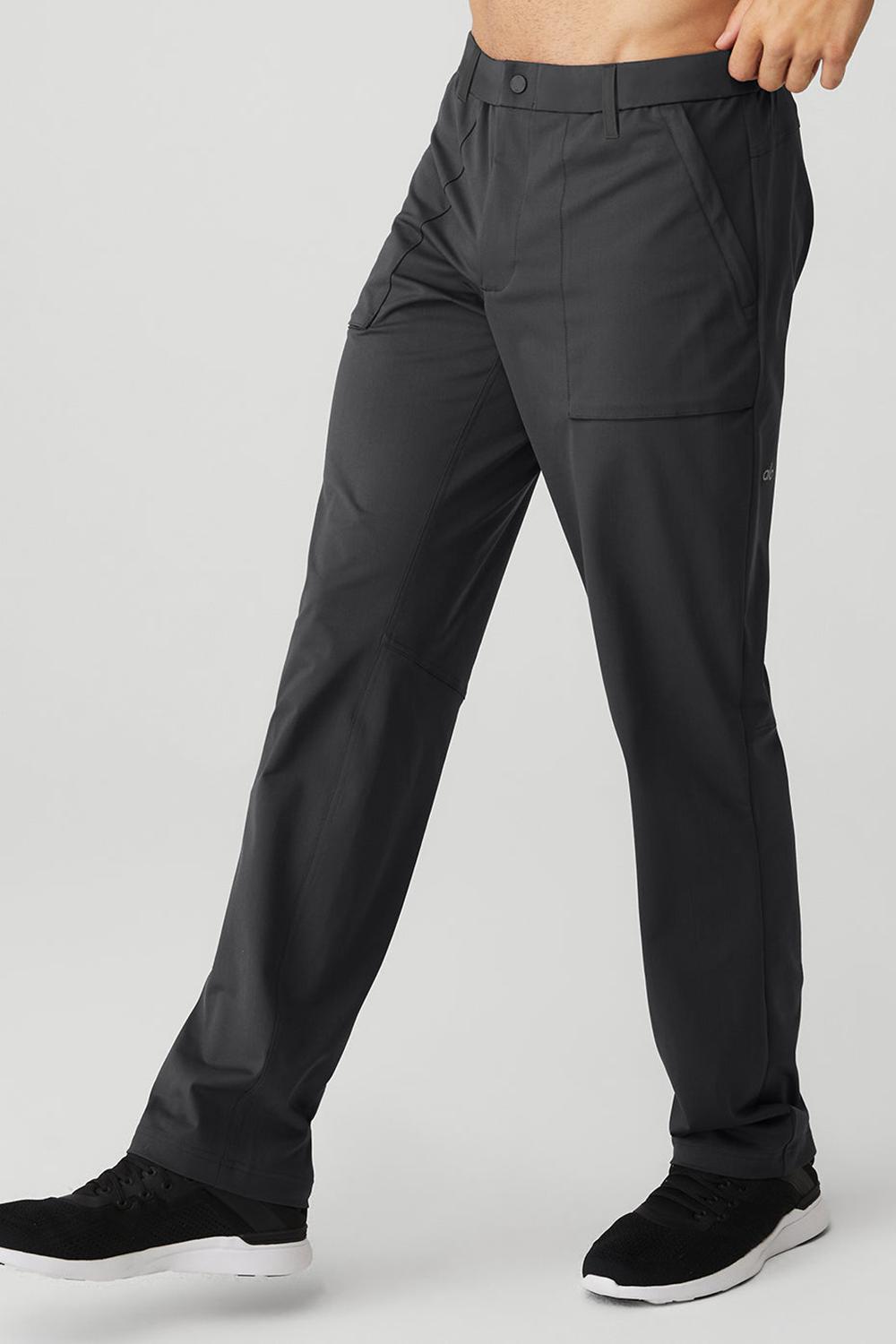 Pantalon Alo Yoga Block Hombre Anthracite | España  OMQJ-07916