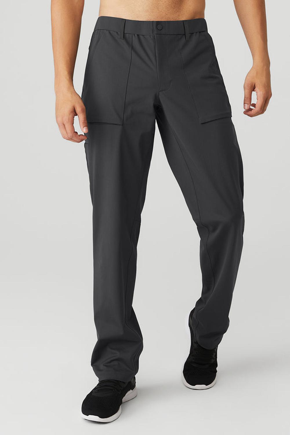 Pantalon Alo Yoga Block Hombre Anthracite | España  OMQJ-07916