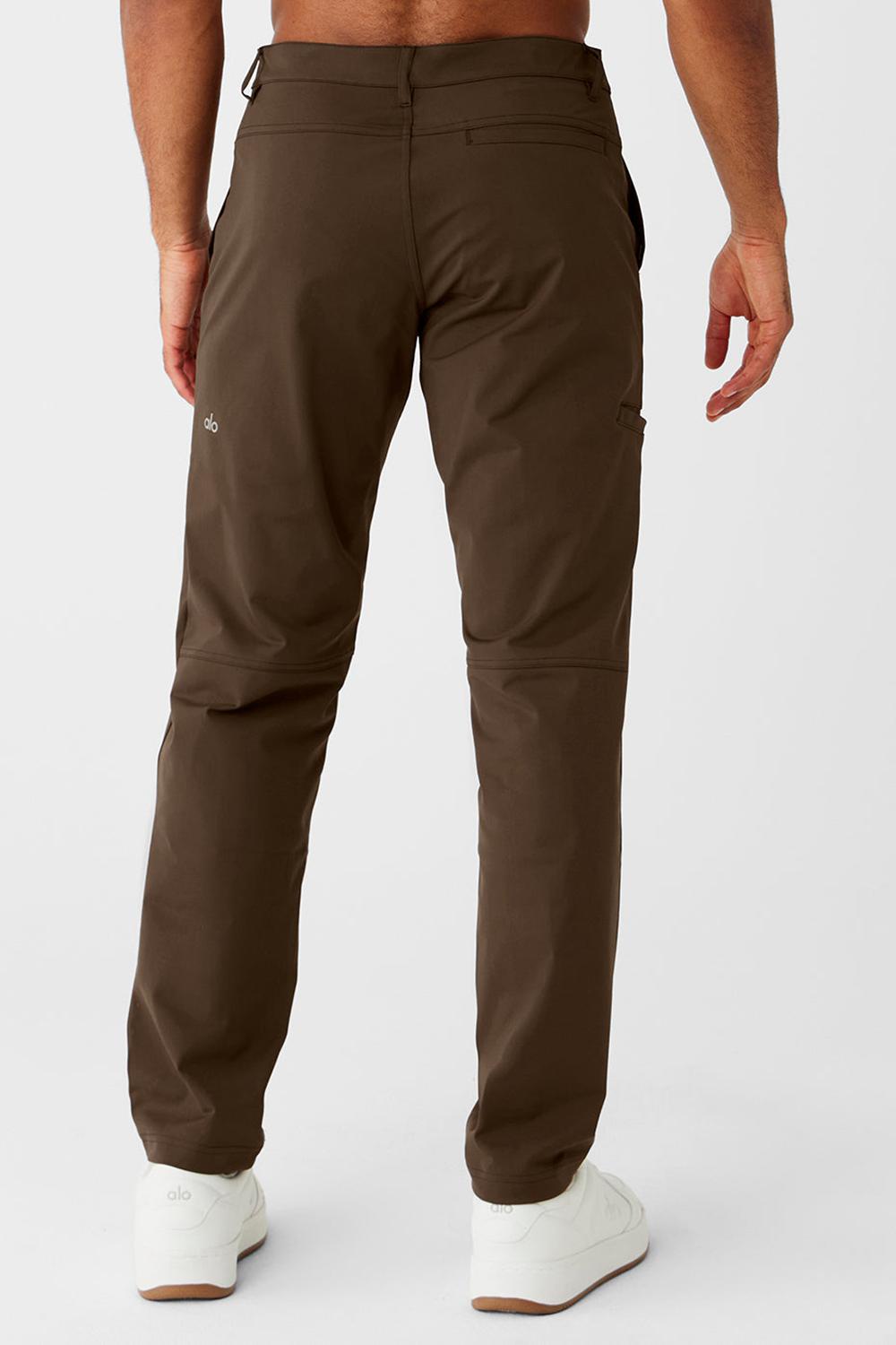 Pantalon Alo Yoga Block Hombre Espresso | España  QWTE-92768