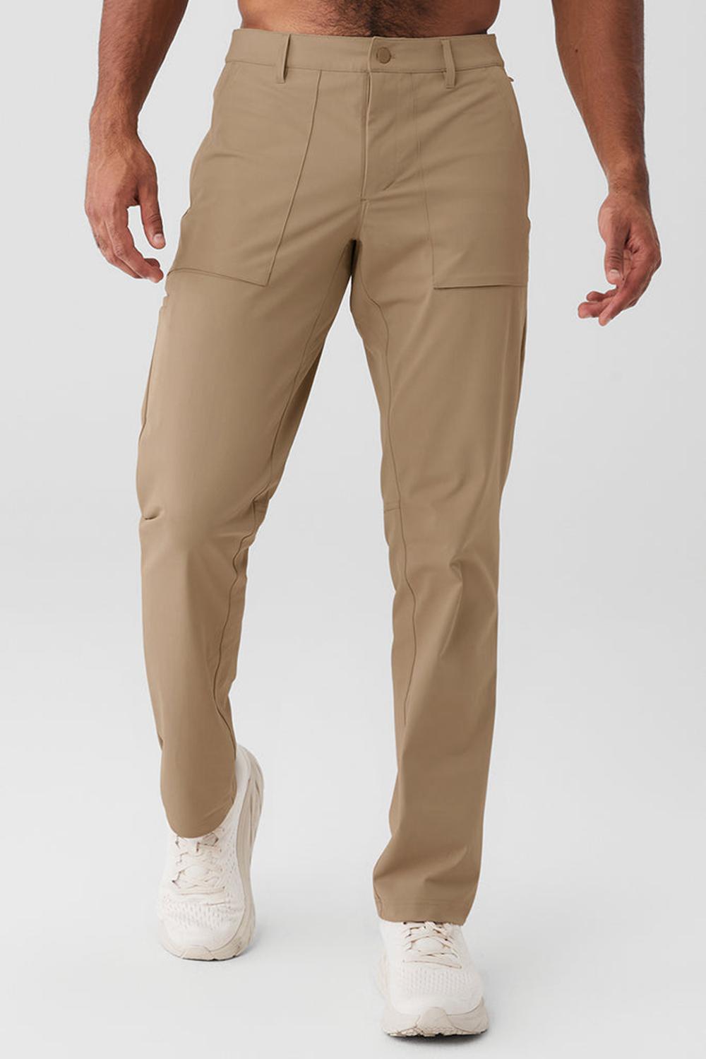 Pantalon Alo Yoga Block Hombre Gravel | España  LOET-87045
