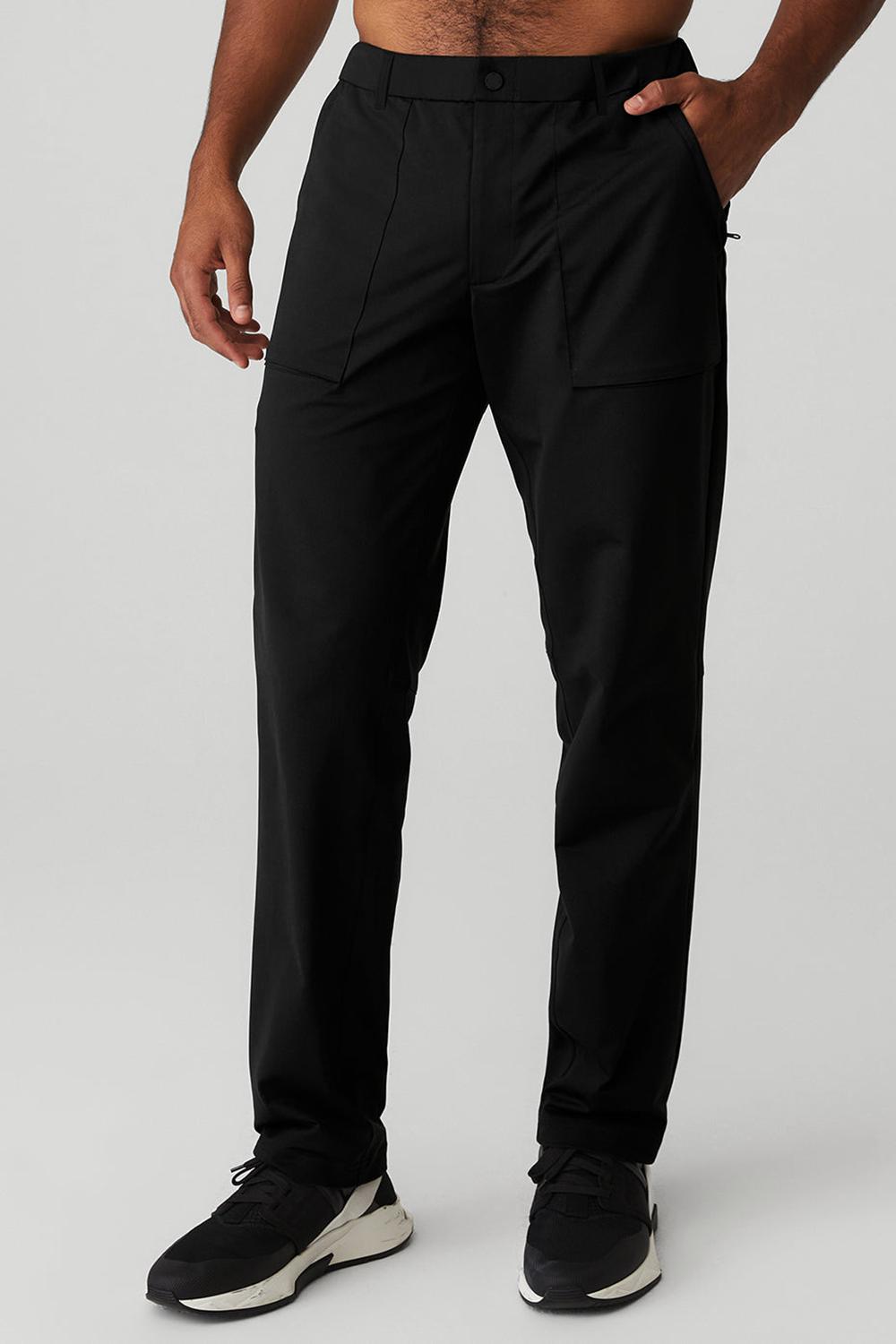 Pantalon Alo Yoga Block Hombre Negras | España  VQTR-18359