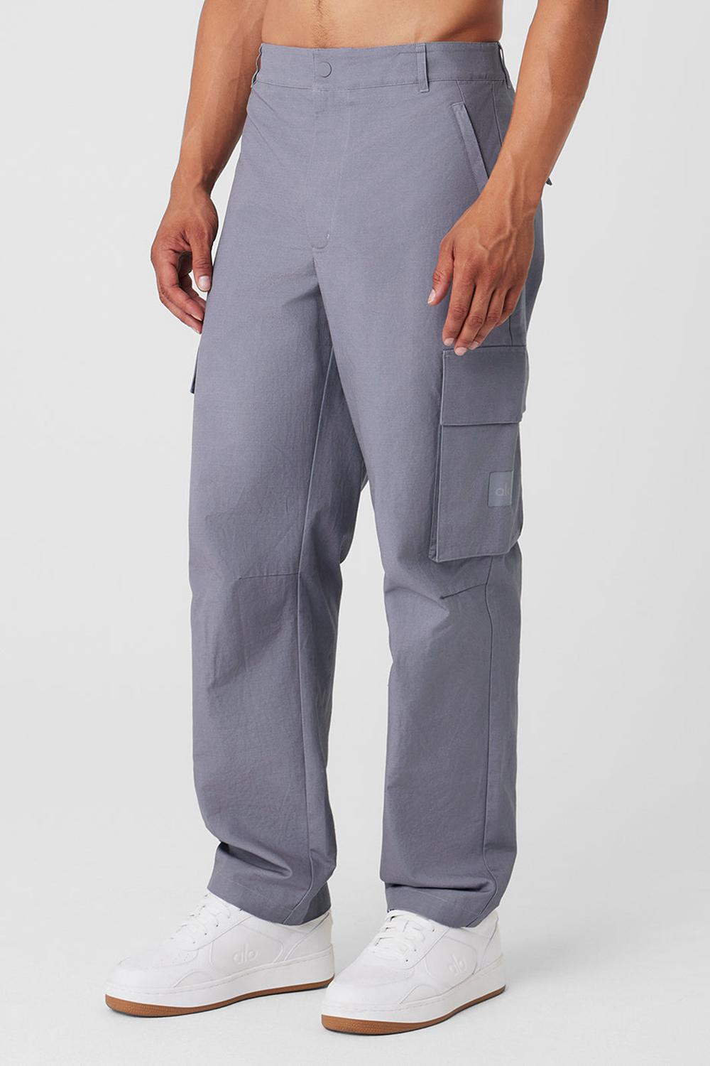 Pantalon Alo Yoga Cargo Ripstop Hombre Fog | España  XBLN-58360