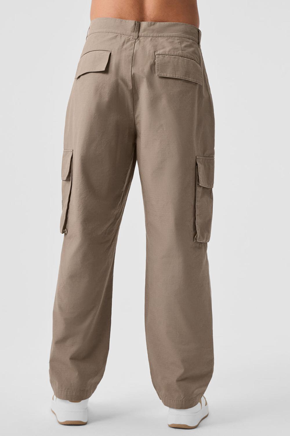 Pantalon Alo Yoga Cargo Ripstop Hombre Gravel | España  GNRF-39275