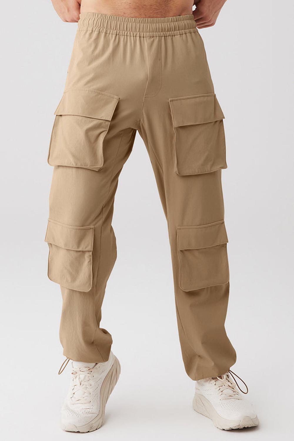 Pantalon Alo Yoga Cargo Venture Hombre Gravel | España  TQYI-02869