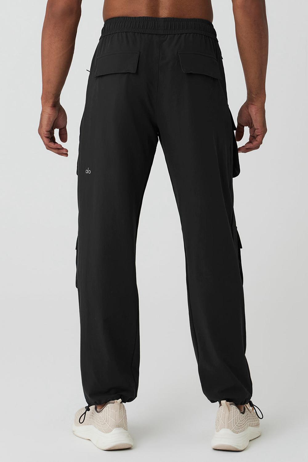 Pantalon Alo Yoga Cargo Venture Hombre Negras | España  BMOZ-01792