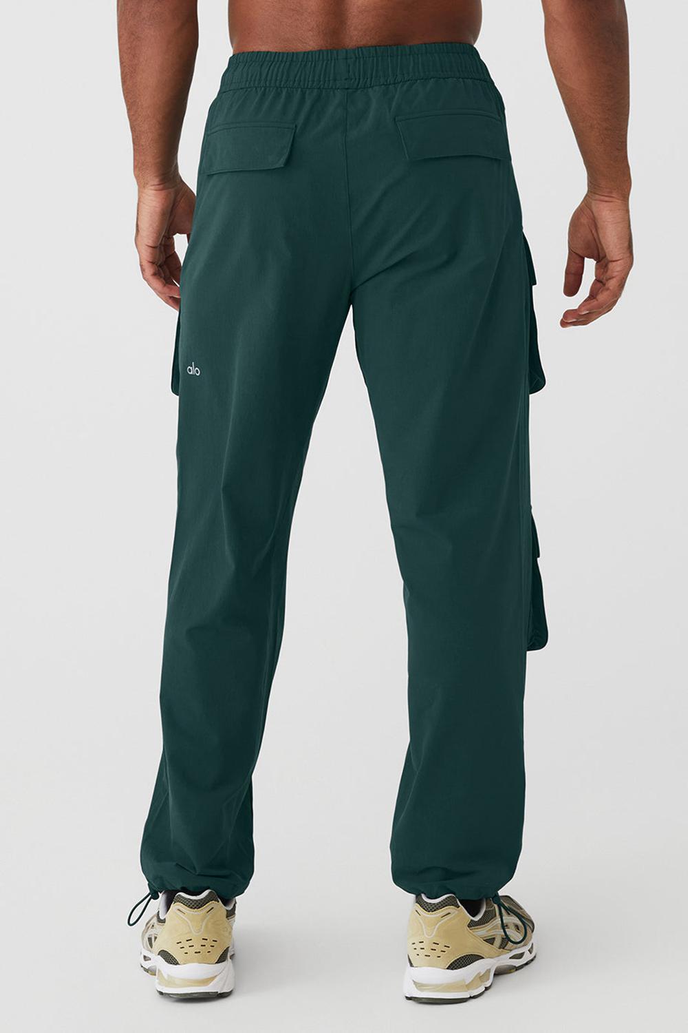 Pantalon Alo Yoga Cargo Venture Hombre Verde | España  DZWA-95627
