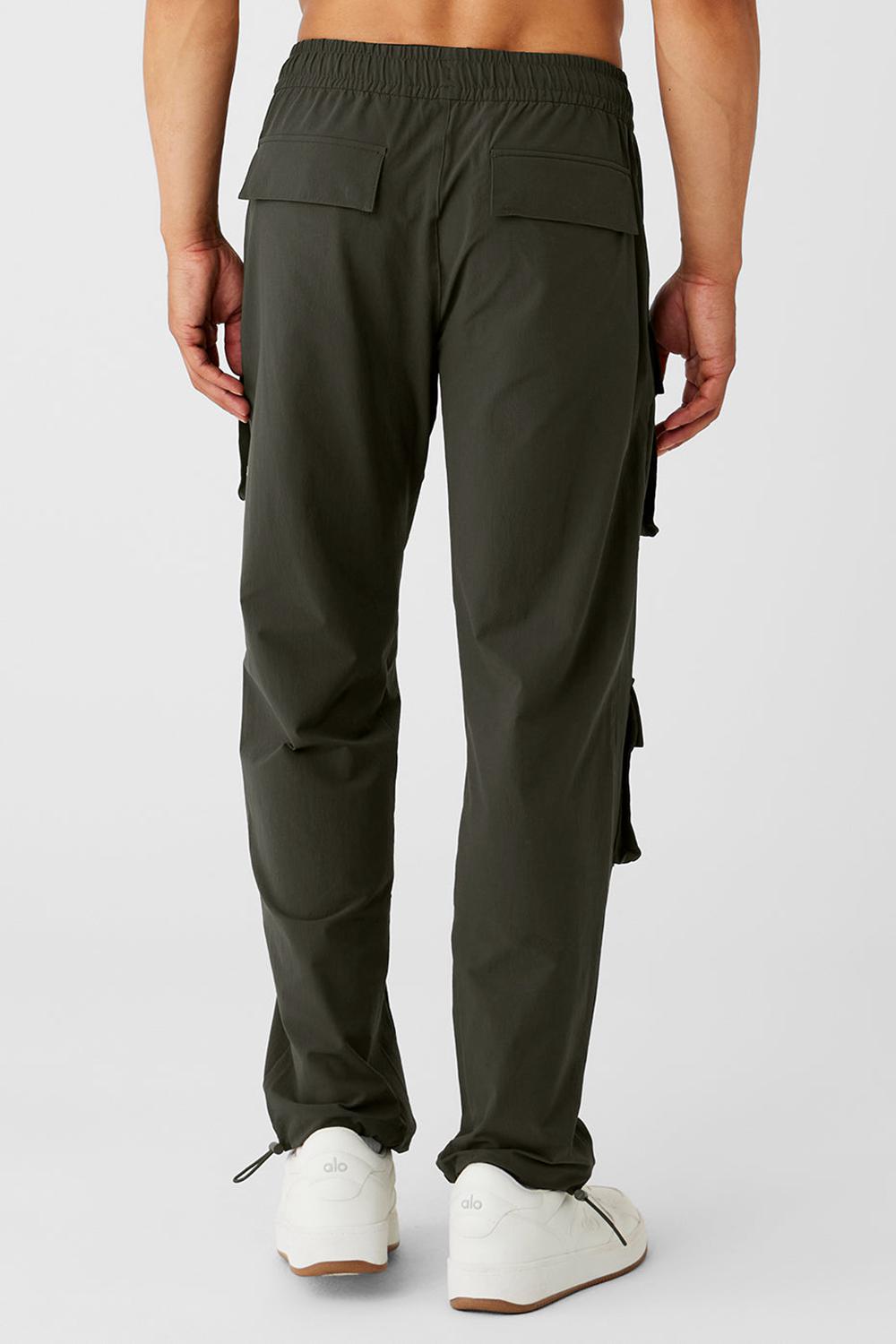 Pantalon Alo Yoga Cargo Venture Hombre Verde | España  VTDU-32596