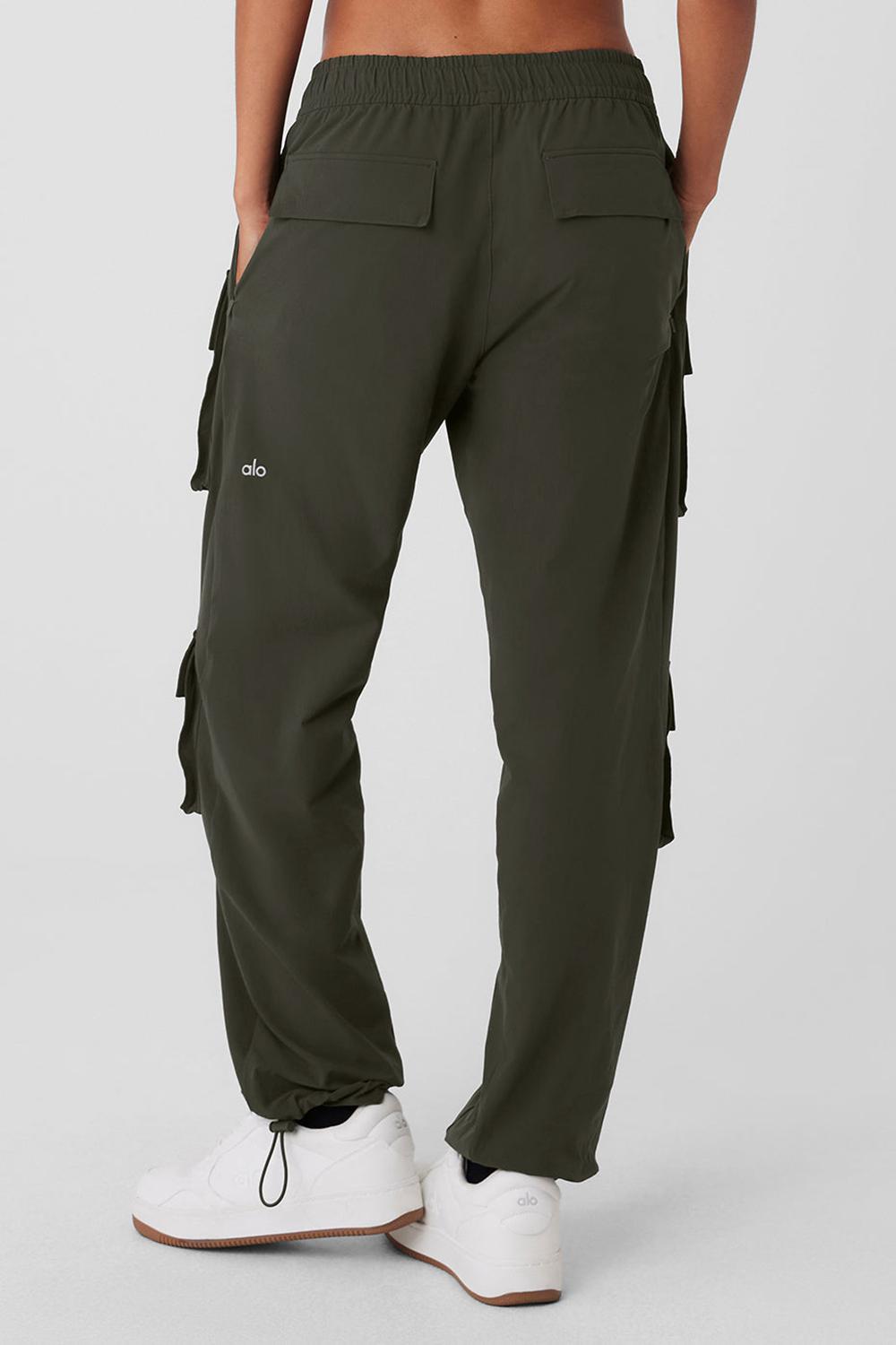 Pantalon Alo Yoga Cargo Venture Mujer Verde | España  EVNJ-43052