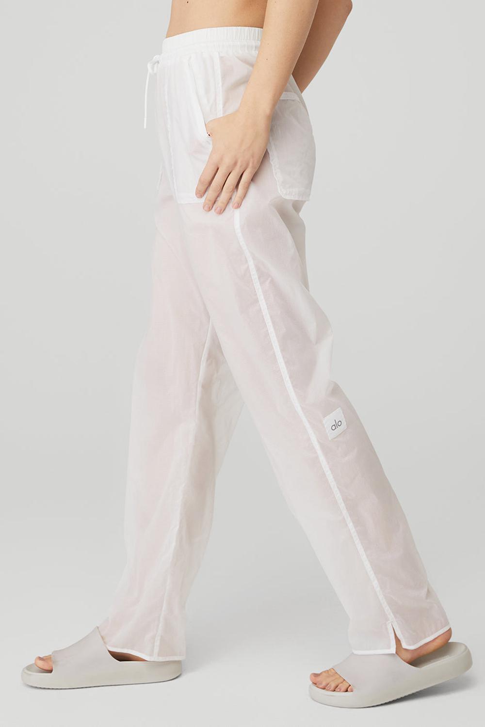 Pantalon Alo Yoga Cloud Nine Mujer Blancas | España  GRFI-20815