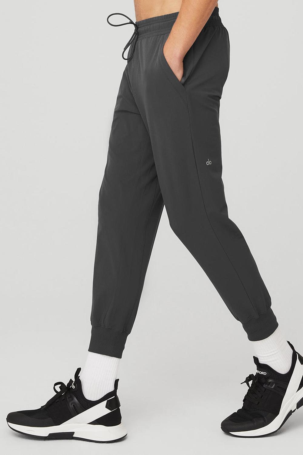 Pantalon Alo Yoga Co-Op 7/8 Hombre Anthracite | España  JOVX-63580