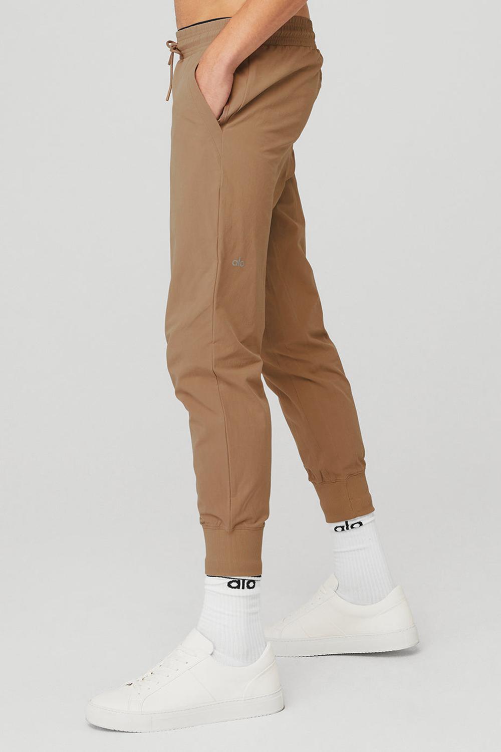 Pantalon Alo Yoga Co-Op 7/8 Hombre Gravel | España  APZJ-39784