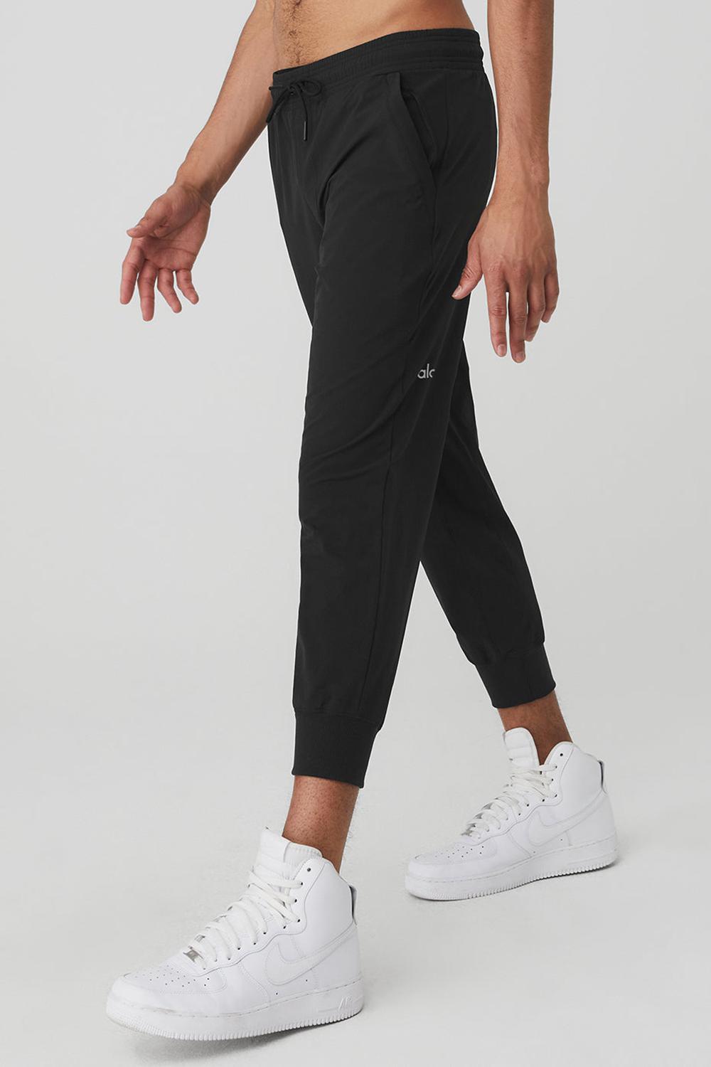 Pantalon Alo Yoga Co-Op 7/8 Hombre Negras | España  GZSB-85201