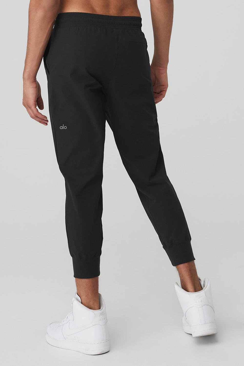 Pantalon Alo Yoga Co-Op 7/8 Hombre Negras | España  GZSB-85201