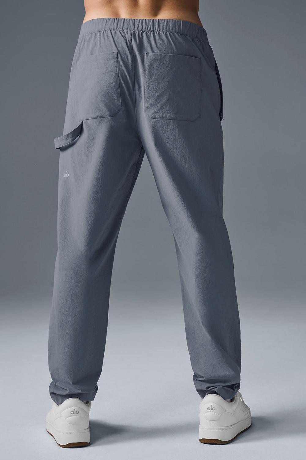 Pantalon Alo Yoga Co-Op Carpenter Track Hombre Gris | España  SELA-74520
