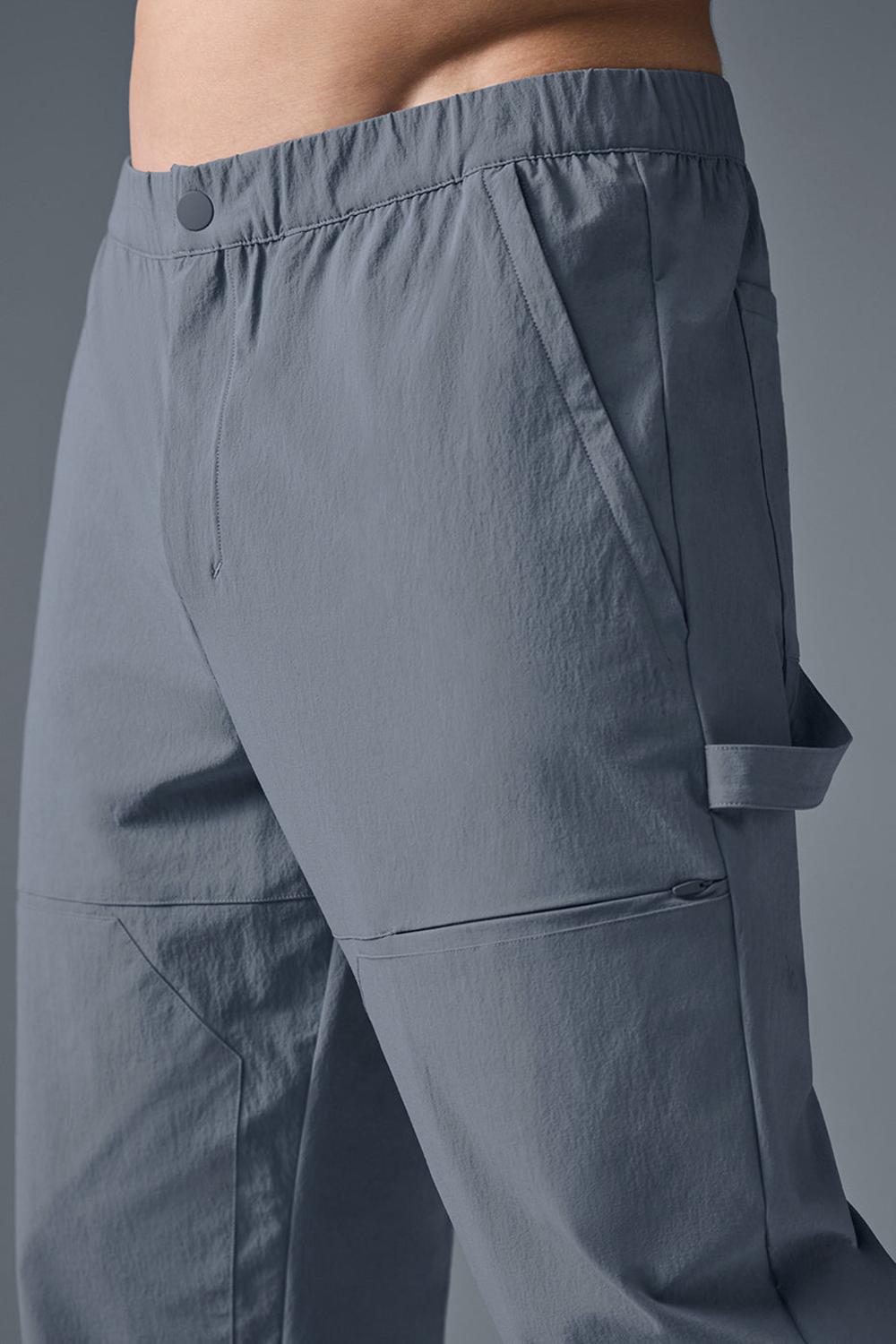 Pantalon Alo Yoga Co-Op Carpenter Track Hombre Gris | España  SELA-74520