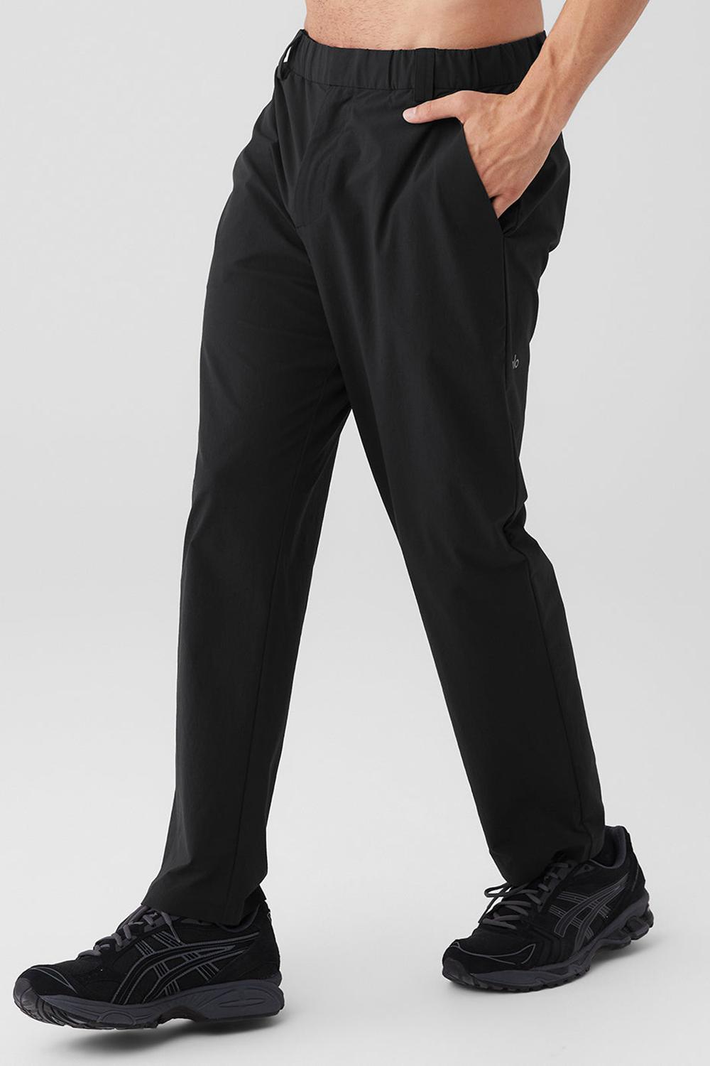 Pantalon Alo Yoga Co-Op Cropped Tech Hombre Negras | España  KATC-91732