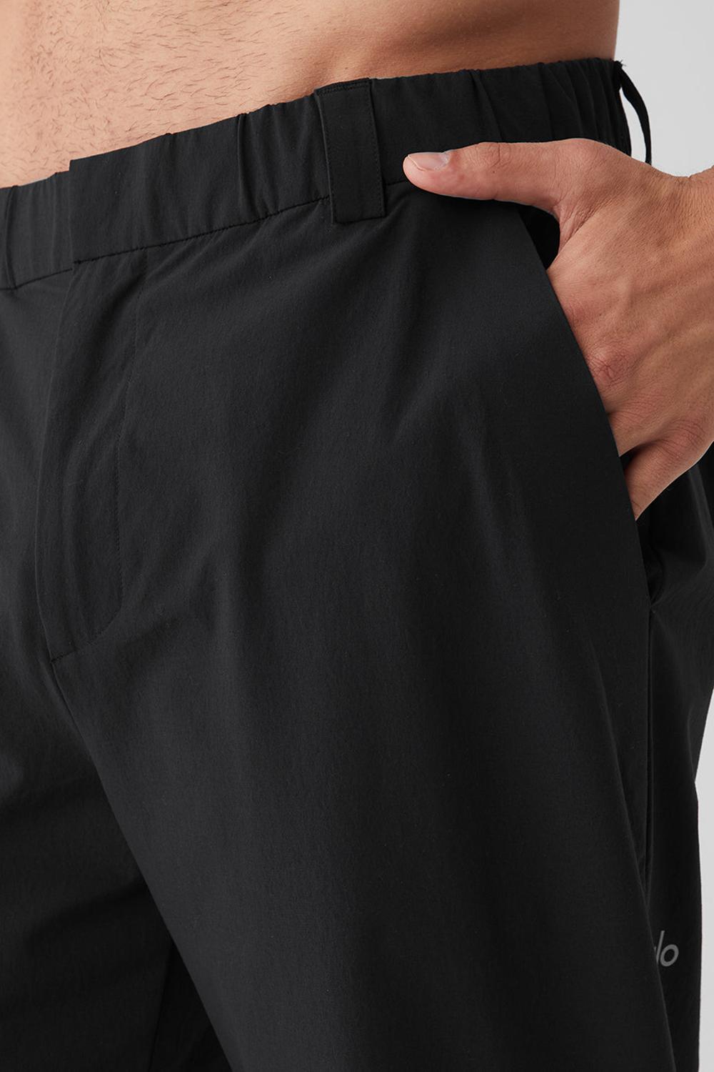Pantalon Alo Yoga Co-Op Cropped Tech Hombre Negras | España  KATC-91732