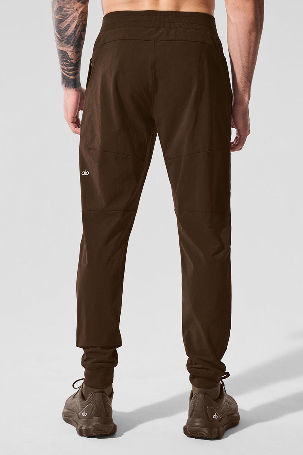 Pantalon Alo Yoga Co-Op Hombre Espresso | España  WRIY-02864