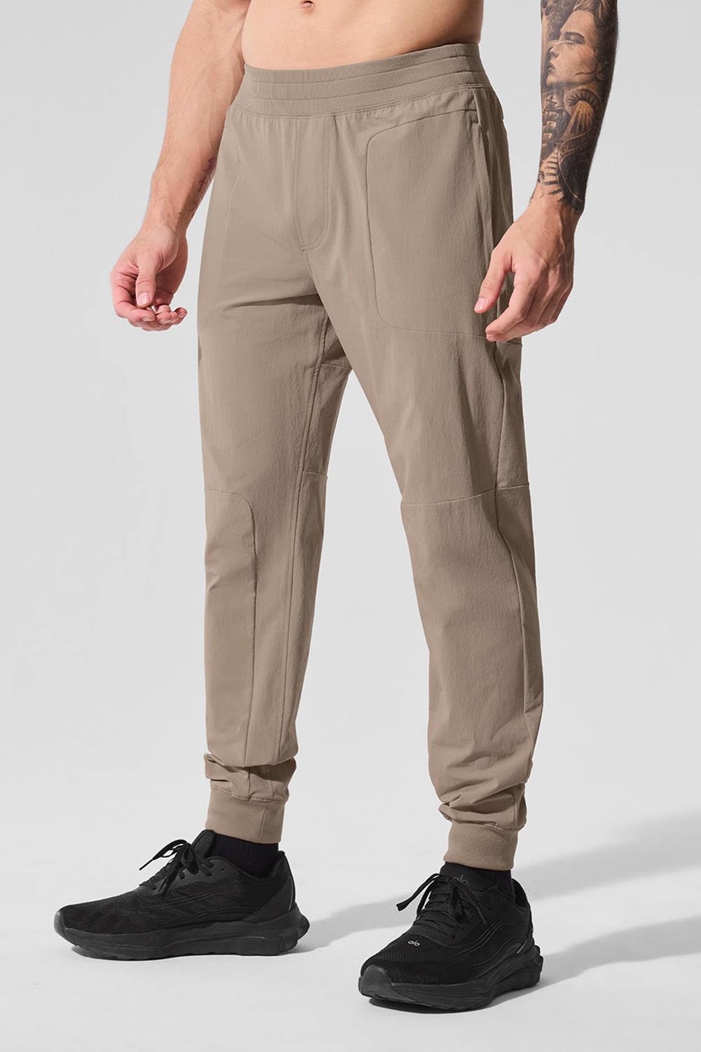 Pantalon Alo Yoga Co-Op Hombre Gravel | España  UQON-63981