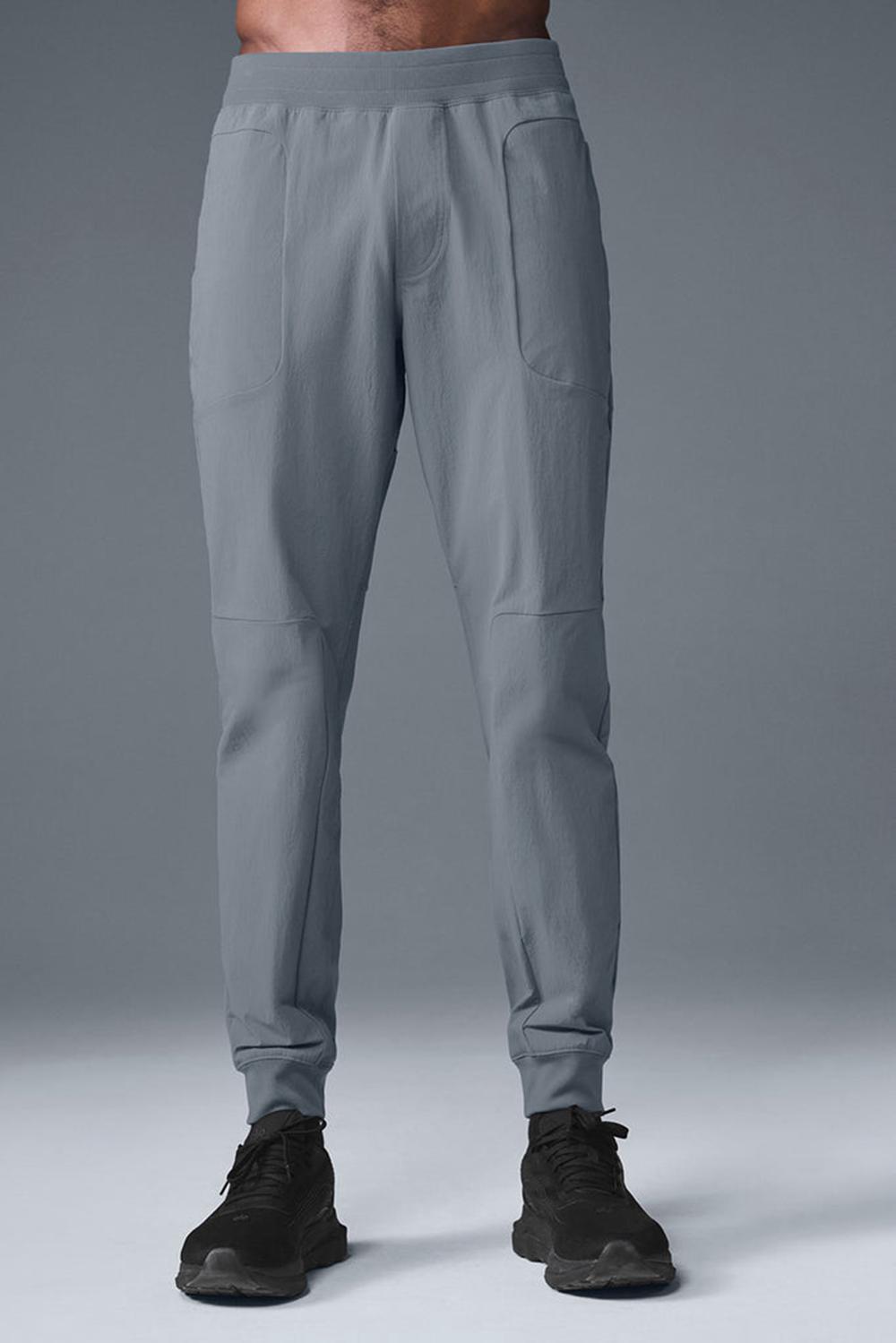 Pantalon Alo Yoga Co-Op Hombre Gris | España  YJGH-92356