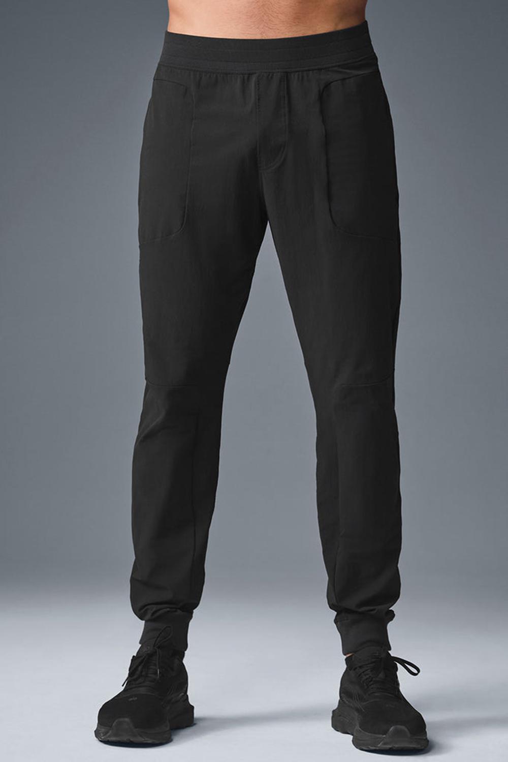 Pantalon Alo Yoga Co-Op Hombre Negras | España  QXSC-10459